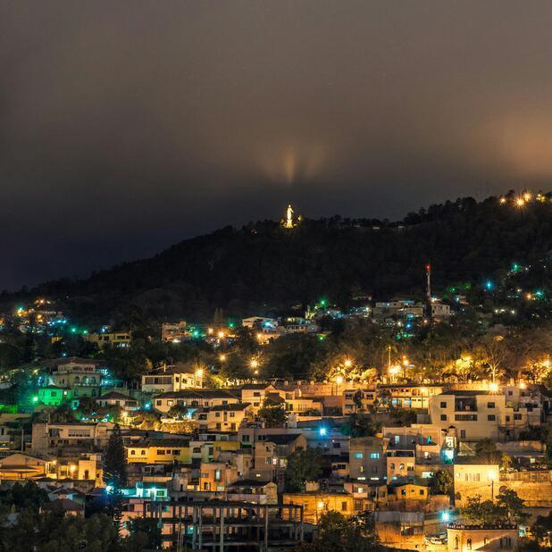 Palmira Hostel Tegucigalpa Bagian luar foto